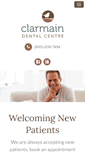 Mobile Screenshot of clarmaindental.com